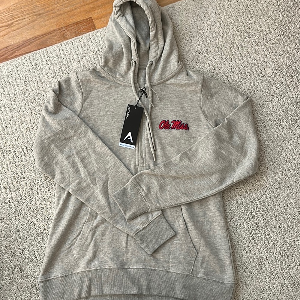 Ole miss quarter zip sweatshirt